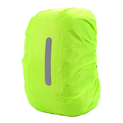 Túi Trùm Balo Phản Quang Chống Thấm Nước - Bảo Vệ Balo Dã Ngoại, Thể Thao, Chất Liệu Polyester Bền Bỉ