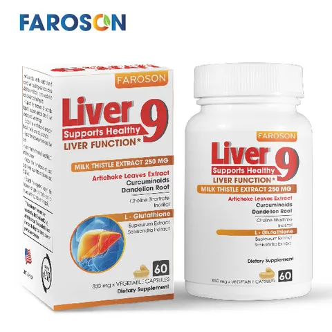 Viên uống hỗ trợ bổ gan Faroson Liver 9 của Mỹ