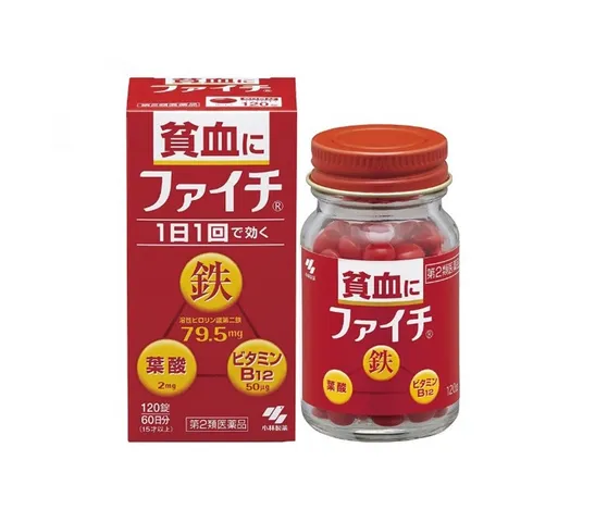 Viên uống hỗ trợ bổ máu Faichi Kobayashi Nhật Bản