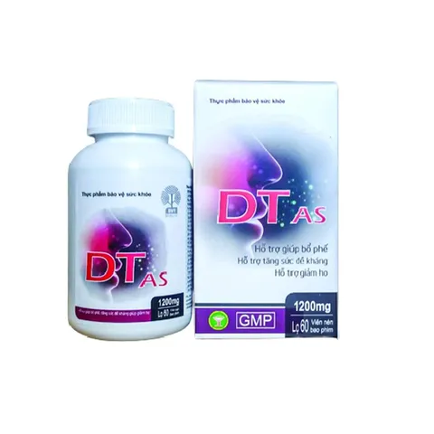Viên Uống Hỗ Trợ Bổ Phế DTAS Việt Medical - Giải Pháp Tăng Cường Đề Kháng, Giảm Ho Từ Thảo Dược Tự Nhiên, Lọ 60 Viên