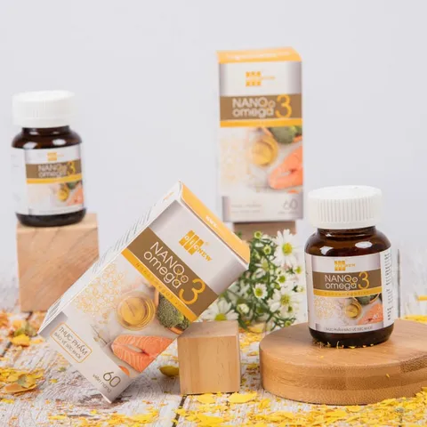Viên Uống Hỗ Trợ Thị Lực OIC New Nano Omega 3 - Giúp Bảo Vệ Mắt Khỏi Tác Nhân Có Hại, Cải Thiện Thị Lực, Lọ 60 Viên