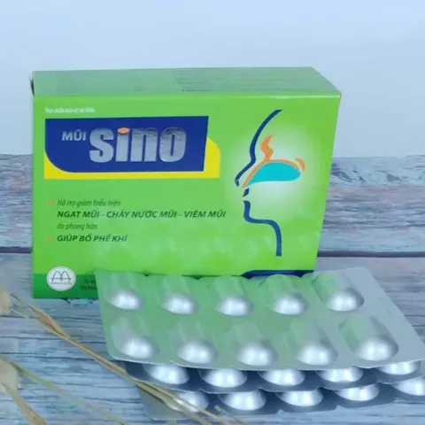 Viên Uống Mũi Sino Hỗ Trợ Cải Thiện Sức Khỏe Hô Hấp - Giảm Ho, Sổ Mũi Cho Trẻ Em & Người Lớn - Hỗ Trợ Miễn Dịch Tốt Nhất