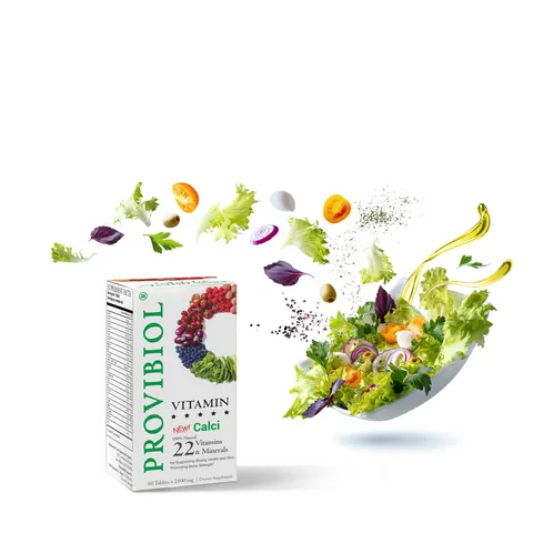 Viên uống vitamin tổng hợp Provibiol của Mỹ - Bổ sung 22 Vitamin và Khoáng chất, Tăng cường sức đề kháng, Giúp xương chắc khỏe