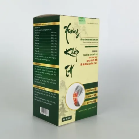 Viên uống Xương Khớp TH - Hỗ trợ sức khỏe xương khớp, giảm đau nhức, tự nhiên, hộp 60 viên, cải thiện vận động linh hoạt