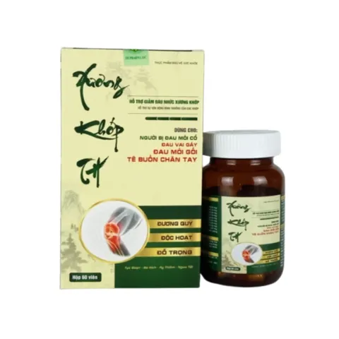 Viên uống Xương Khớp TH - Hỗ trợ sức khỏe xương khớp, giảm đau nhức, tự nhiên, hộp 60 viên, cải thiện vận động linh hoạt