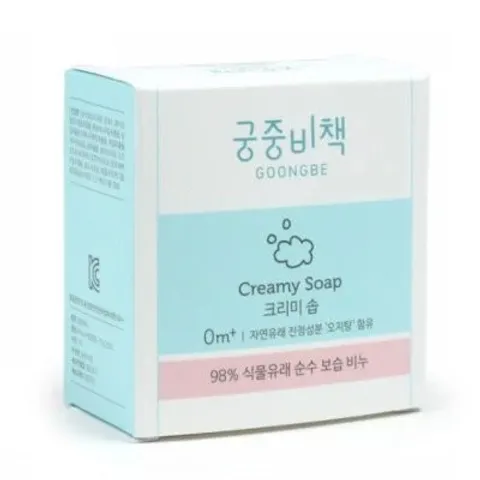 Xà Phòng Tắm Goongbe Creamy Soap Cho Bé Từ 0M+ - An Toàn, Dịu Nhẹ, Chiết Xuất Thiên Nhiên, Phù Hợp Da Nhạy Cảm