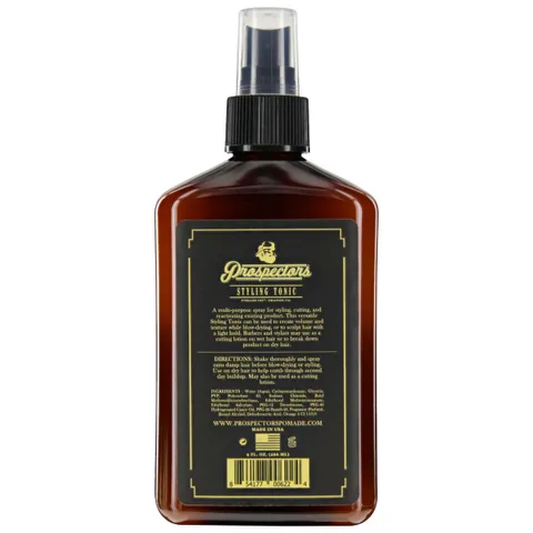 Xịt Dưỡng Tạo Kiểu Tóc Prospectors Styling Tonic 266ml - Xịt Giữ Nếp Tóc Chất Lượng Cao, Hỗ Trợ Tạo Kiểu Mượt Mà, Không Bết Dính