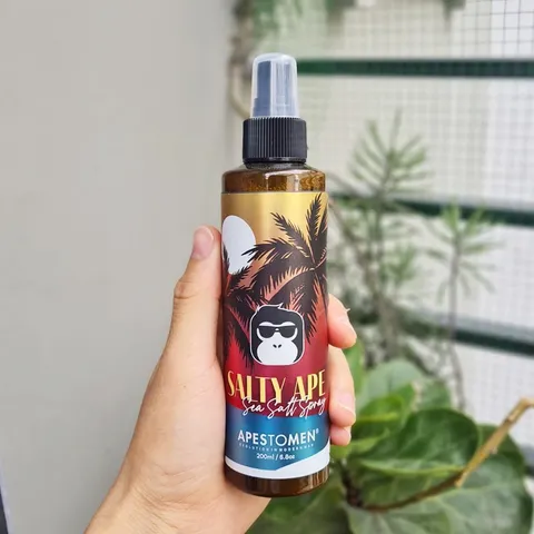 Xịt Dưỡng Tóc Nam Apestomen Volcanic Salty Ape Sea Salt Spray 200ml - Dưỡng Tóc, Tạo Độ Phồng, Bảo Vệ Tóc, Hương Nước Hoa Nam Tính