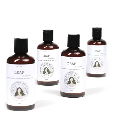 Dầu Gội Organic Leone Leaf Shampoo 200ml - Hữu Cơ, Thân Thiện Với Da Đầu, Giảm Gàu, Hương Thơm Dễ Chịu, Phù Hợp Với Da Nhạy Cảm