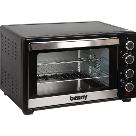 Lò Nướng Benny BO-30TL 30 Lít 1600W - Thiết Kế Hiện Đại, Nướng Kép Thông Minh, Dễ Dàng Sử Dụng, Máy Nướng Đồ Ăn Chất Lượng Cao