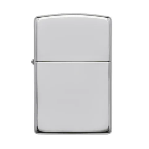 Bật Lửa Zippo 26 Armor Vỏ Bạc Nguyên Khối Mài Bóng - Sang Trọng, Tinh Tế, Lửa Tái Sử Dụng Chính Hãng