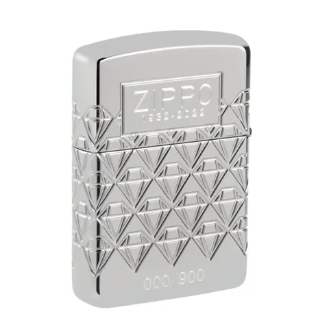 Bật Lửa Zippo 48461 Kỷ Niệm 90 Năm Bạc Nguyên Khối - Phiên Bản Giới Hạn Đẳng Cấp Quốc Tế 900 Chiếc