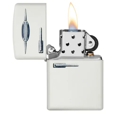 Bật Lửa Zippo 49636 Retro Fridge Design - Bật Lửa Vỏ Đồng Thau 3D Họa Tiết Tủ Lạnh Cổ Điển, Quà Tặng Độc Đáo Cho Fan Zippo