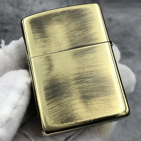 Bật lửa Zippo Antique Noborigoi ZA-4-6A - Bật Lửa Chống Gió Sang Trọng Với Họa Tiết Khắc Hình Cá Cao Cấp, Thích Hợp Làm Quà Tặng