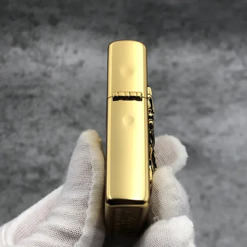 Bật Lửa Zippo Dragon Guard ZA-1-78A - Thiết Kế Rồng Độc Đáo, Vỏ Đồng Thau Chất Lượng, Phụ Kiện Thời Trang Cá Tính