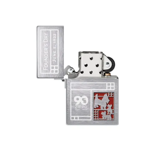Bật Lửa Zippo Founder’s Day 2022 Limited 48167 - Bằng Đồng Thau Nguyên Khối, Khắc MultiCut 360 Độ, Quà Tặng Người Sưu Tầm