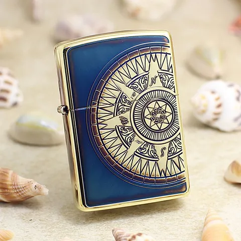 Bật Lửa Zippo Map Us Limited ZBT-3-101A - Bản Đồ Mỹ, Thiết Kế Nhỏ Gọn, Chất Liệu Đồng Thau Cao Cấp, Quà Tặng Độc Đáo Cho Nam