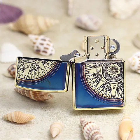 Bật Lửa Zippo Map Us Limited ZBT-3-101A - Bản Đồ Mỹ, Thiết Kế Nhỏ Gọn, Chất Liệu Đồng Thau Cao Cấp, Quà Tặng Độc Đáo Cho Nam