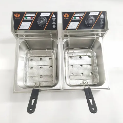 Bếp Chiên Nhúng Điện Sunny Cao Cấp 6L - Thiết Kế Sang Trọng, Tiết Kiệm Thời Gian, Dành Cho Nhà Hàng và Cửa Hàng Đồ Ăn Nhanh