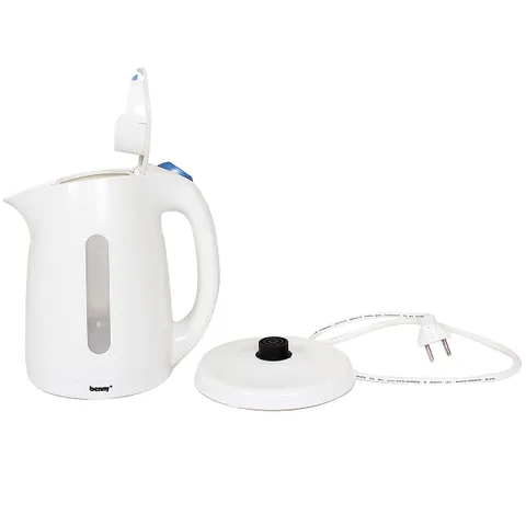 Bình Siêu Tốc Benny BJ-18 1.8L - Đun Nước Nhanh 2000W, Thiết Kế Tiện Lợi Cho Gia Đình, Chất Liệu Nhựa Chịu Nhiệt Cao Cấp