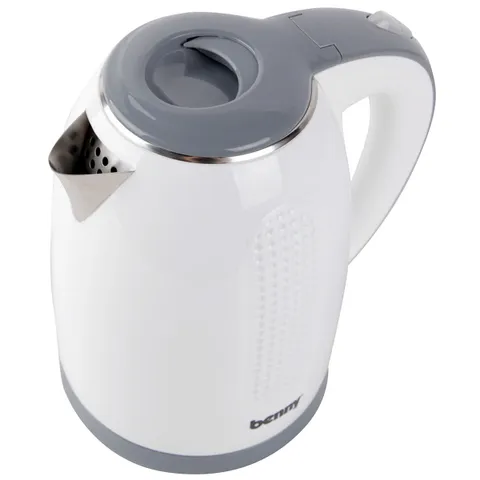 Bình Siêu Tốc Benny BJ-22 - 1.7 Lít, Công Suất 2000W, Vỏ Nhựa ABS, Thiết Kế Sang Trọng, Tiết Kiệm Thời Gian và Điện Năng