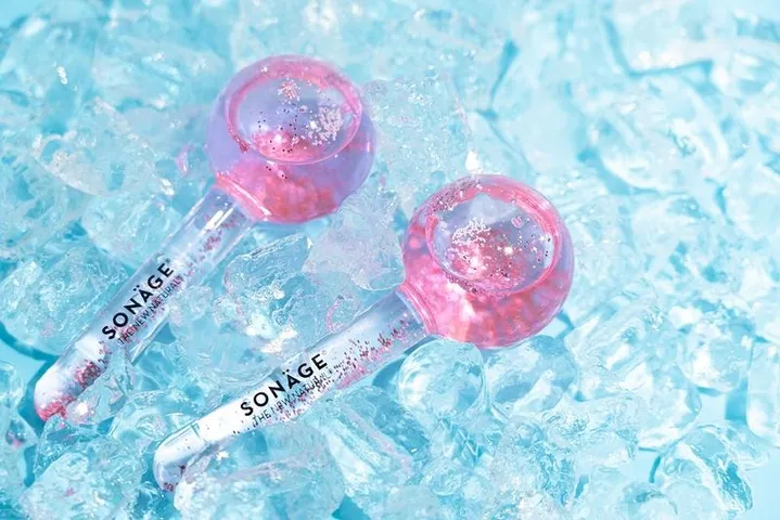 Bóng lạnh massage mặt Sonage Frioz Icy Globes - Thiết bị làm đẹp chăm sóc da hiệu quả, giảm sưng và nếp nhăn, phù hợp mọi loại da