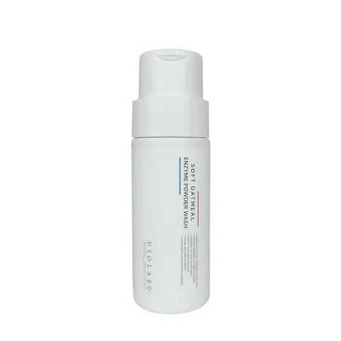 Bọt Sữa Rửa Mặt Tẩy Da Chết Usolab Soft Oatmetal Enzyme Powder - Chiết Xuất Yến Mạch, Làm Sạch Da Nhạy Cảm, Phục Hồi Độ Ẩm 90g