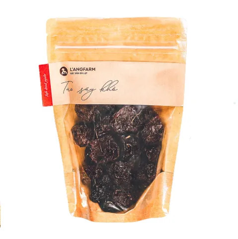 Combo 2 Bịch Táo Sấy Khô L'angfarm - Hương Vị Tự Nhiên Nguyên Chất, Ăn Vặt Lành Mạnh, Dinh Dưỡng Cao