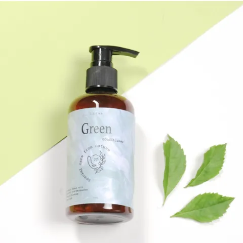 Dầu Xả Leone Green Natural Rinse - Dưỡng Ẩm & Phục Hồi Tóc Hư Tổn, Bóng Mượt - 250ml