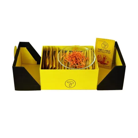 Đông Trùng Hạ Thảo Sấy Khô Thiên Phúc - Quả Thể Chất Lượng Cao Hỗ Trợ Tăng Cường Miễn Dịch và Sức Khỏe - Hộp 20 Gói 1 Gram