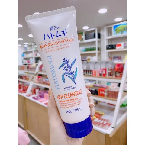 Gel Tẩy Trang Hatomugi Chiết Xuất Hạt Ý Dĩ - Sạch Sâu, Cấp Ẩm Cho Da Nhạy Cảm - Sản Phẩm Tẩy Trang Nhật Bản 200g