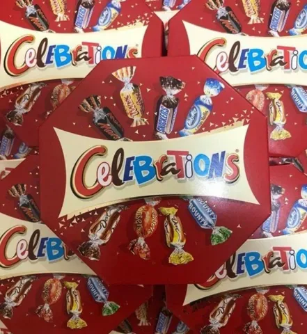 Kẹo Socola Celebrations Mix Đức - Tặng Hộp 269g Hương Vị Mars, Snickers, Bounty, Twix Ngọt Ngào Cho Ngày Lễ Tết, Quà Tặng Cao Cấp