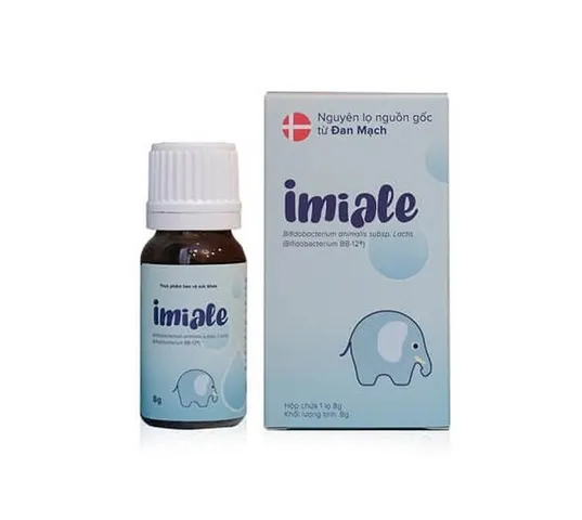 Lợi Khuẩn Sống Imiale Đan Mạch - Hỗ Trợ Trẻ Biếng Ăn Tăng Hấp Thụ, Tăng Cường Đề Kháng và Miễn Dịch 8g
