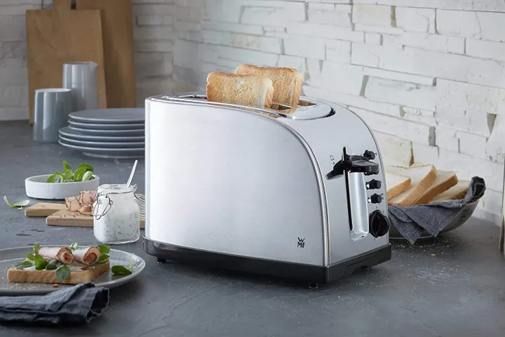 Máy Nướng Bánh Mì WMF Stelio 900W - Thiết Kế Hiện Đại, 2 Khe Nướng, Chức Năng Bagel, Tiết Kiệm Năng Lượng - Đồ Gia Dụng Chất Lượng Cao