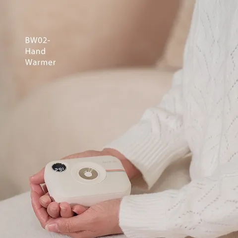 Máy Sưởi Mini Cầm Tay Bumas BW02 - Thiết Kế Nhỏ Gọn, Kiêm Sạc Dự Phòng 10000mAh, Làm Ấm Nhanh Chỉ Sau 8 Giây