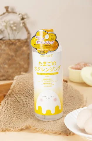 Nước Tẩy Trang Shina's Super Egg Cleansing Water - Dưỡng Sạch Da Độc Quyền 500ml, Hương Tươi Mát, Hiệu Quả Cao