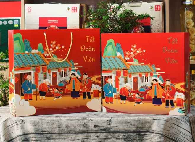 Set Quà Tết Sức Khỏe Hồng Sâm Hàn Quốc PS54-2500 - Hộp Quà Cao Cấp Ý Nghĩa Mang Lại Sức Khỏe Dồi Dào, Sang Trọng