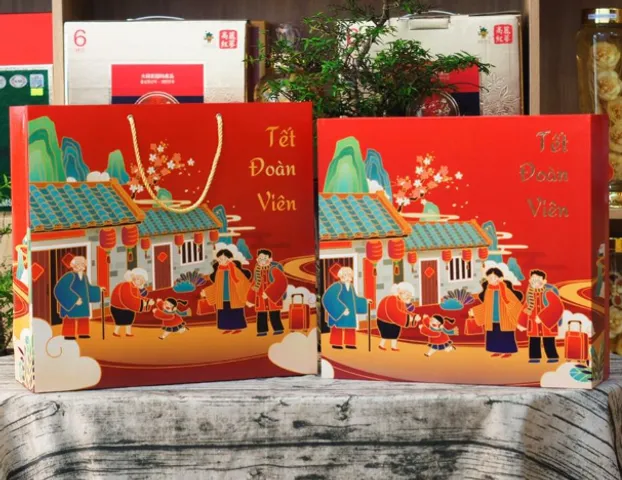 Set Quà Tết Sức Khỏe PS44-4800 - Món Quà Ý Nghĩa Gồm Thực Phẩm Bổ Dưỡng Cho Sức Khỏe, Quà Tặng Tết Đặc Biệt