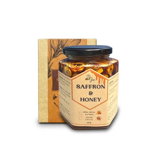 Set Saffron 1g và Táo Tàu Ngâm Mật Ong Bee Beauty - Tăng Cường Sức Khỏe, Cải Thiện Giấc Ngủ và Tốt Cho Dạ Dày