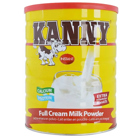 Sữa Bột Nguyên Kem Kanny 900g - Năng Lượng Cao, Dễ Uống, Hỗ Trợ Phát Triển Chiều Cao, Tốt Cho Sức Khỏe Trẻ Em và Người Cao Tuổi