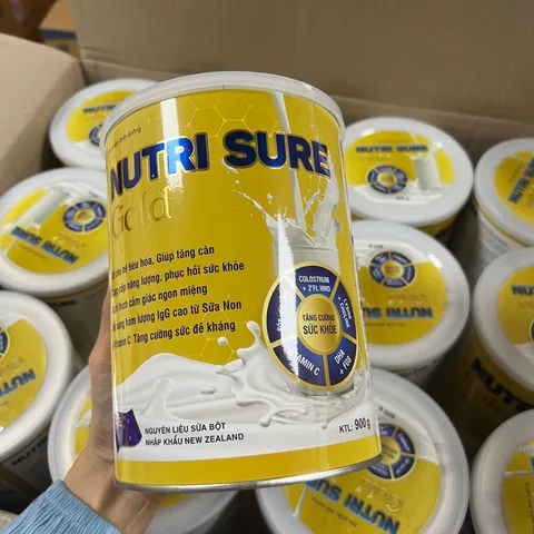 Sữa Nutri Sure Gold 400g - Hỗ Trợ Tăng Cân, Bổ Sung Vitamin, Khoáng Chất Cho Trẻ Em và Người Lớn, Phục Hồi Sức Khỏe