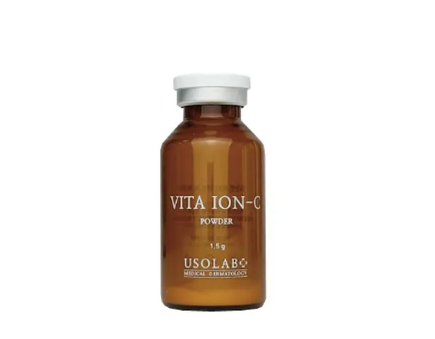 Tinh chất dưỡng sáng da UsoLab Vita Ion C - Hỗ trợ làm mờ nám, giảm tàn nhang và cải thiện sắc tố, 1.5g/pot