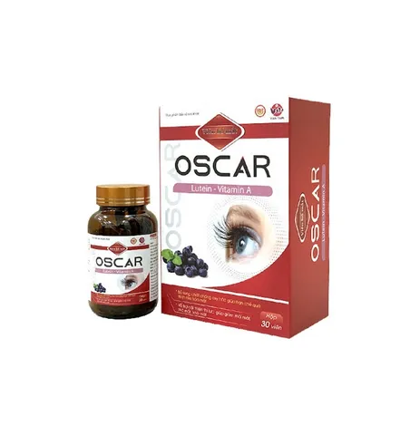 Viên uống Oscar Vạn Tam cải thiện thị lực - Hỗ trợ bảo vệ mắt khỏi ánh sáng xanh và mỏi mắt - Bổ sung Lutein, Zeaxanthin, Blueberry 30 viên