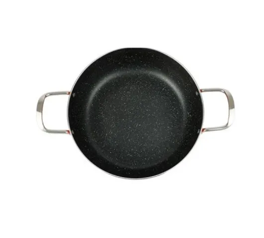 Nồi Bếp Từ Vân Đá Smartcook Elmich SM-5552KMB 26cm - Hợp Kim Nhôm Nấu Nhanh, Chống Dính, Đáy Từ, Đa Năng Cho Mọi Loại Bếp