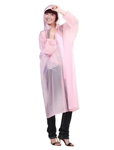 Áo Mưa Rando Poncho PVC Trong Mờ - Áo Mưa Đơn Thời Trang Cho Người Đi Du Lịch Và Thể Thao - Kiểu Dáng Năng Động, Gọn Nhẹ