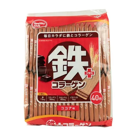 Bánh Xốp Healthy Club Nhật Bản - Bổ Sung Canxi Và Vitamin D Dễ Ăn Cho Trẻ Em và Người Lớn - Snack Ngon Miệng, Giàu Dinh Dưỡng