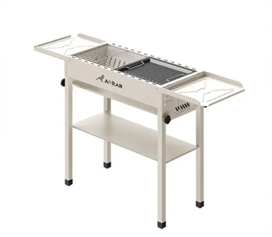 Bếp Nướng Than Hoa BBQ Ngoài Trời Gấp Gọn - Dễ Dàng Mang Theo & Phù Hợp Cho Cắm Trại, Tiệc Tùng, Kích Thước 30x65cm