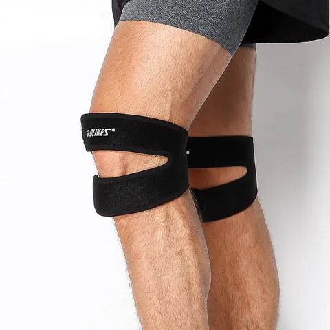 Đai bảo vệ đầu gối Aolikes AL 7929 - Đệm hơi silicone thoáng khí cho tập gym, đạp xe, cầu lông, nhảy dây, bảo vệ dây chằng gối
