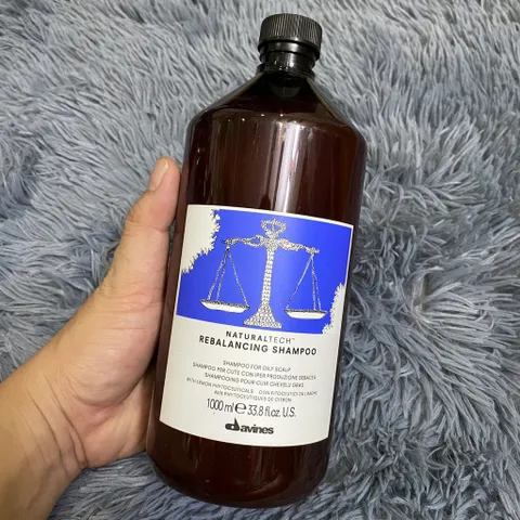 Dầu Gội Davines Rebalancing 250ml - Làm Sạch Tóc & Cân Bằng Dầu Nhờn, Giảm Ngứa Ngáy, Dùng Cho Mọi Loại Tóc