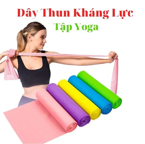 Dây Flexband Kháng Lực Justfit 1.5m - Dụng Cụ Tập Thể Dục Tại Nhà, Tập Yoga và Phục Hồi Chức Năng